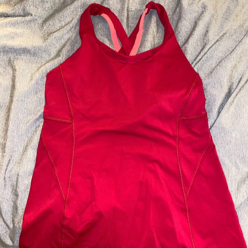 Lululemon built in bra tank